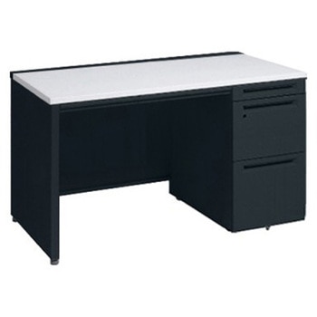 アドバンス 右片袖 中央引出し付(A3対応) 標準タイプ パネル脚 オカムラ(岡村製作所)