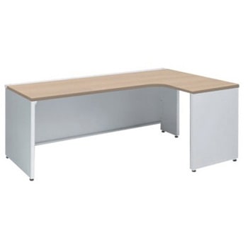 アドバンス L型右用引出無 配線カバー標準タイプ パネル脚 オカムラ(岡村製作所)