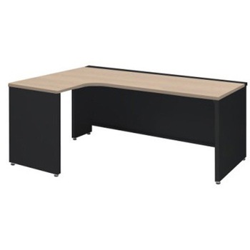 アドバンス L型左用引出無 配線カバー標準タイプ パネル脚 オカムラ(岡村製作所)