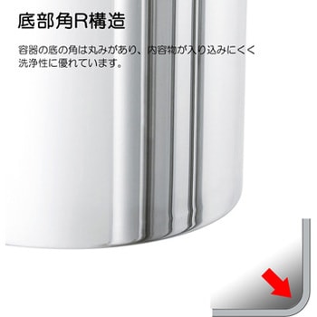 ST-W-30 ストレート貯蔵用タンク(フタ付・蛇口付) 1個 日東金属工業