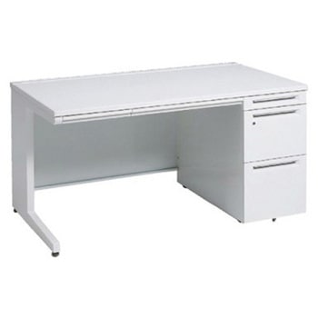 アドバンス 右片袖 中央引出し付(A3対応) コンセント対応タイプ L脚 オカムラ(岡村製作所)