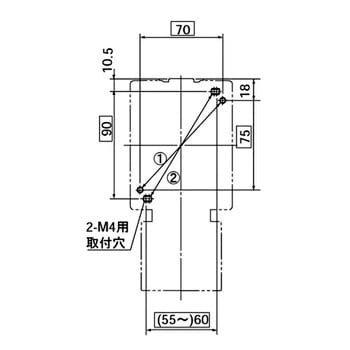 SW-N2S 標準形電磁開閉器(ケースカバーなし) 1個 富士電機 【通販