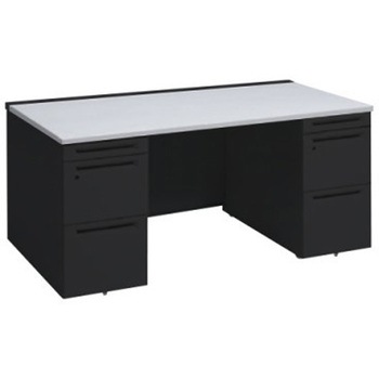 アドバンス 両袖机 中央引出し無 スタンダードタイプ オカムラ(岡村製作所)