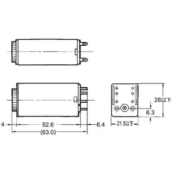 H3YN-2 DC24 ソリッドステート・タイマ H3YN 1個 オムロン(omron