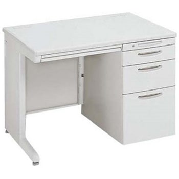 SDデスク 片袖机 4段L オカムラ(岡村製作所)