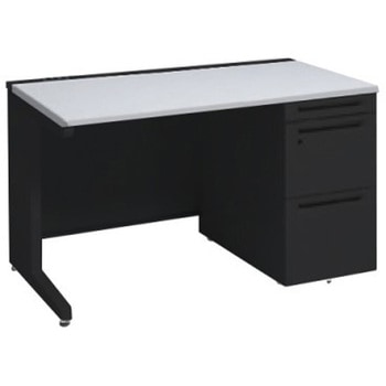 アドバンス 右片袖 中央引出し無 コンセント対応タイプ L脚 オカムラ(岡村製作所)