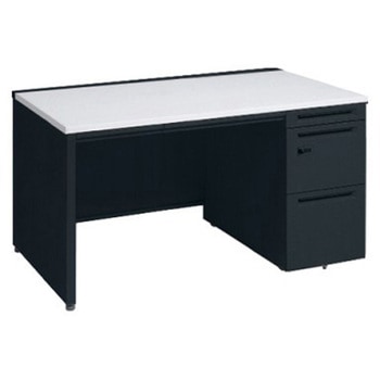 アドバンス 右片袖 中央引出し付(A3対応) コンセント対応タイプ ダイヤル錠タイプ パネル脚 オカムラ(岡村製作所)