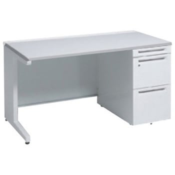 アドバンス 右片袖 中央引出し無 標準タイプ L脚 オカムラ(岡村製作所)