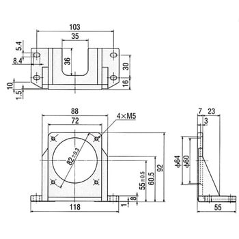 オリエンタルモーター(Oriental motor) 4GN15S ギヤヘッド GN-S 25W