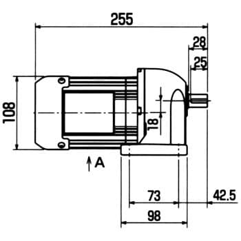 ギヤードモータ(GM-Sシリーズ) 0.2KW