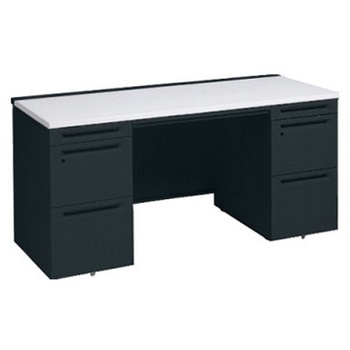 アドバンス 両袖机 中央引出し付(A3対応) スタンダードタイプ オカムラ(岡村製作所)