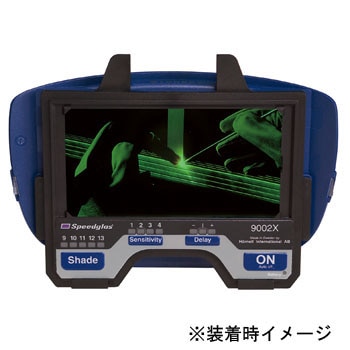 9002X スピードグラス 自動遮光溶接面 1個 3M(スリーエム) 【通販