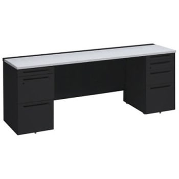 アドバンス 両袖机 4段 中央引出し無 スタンダードタイプ オカムラ(岡村製作所)