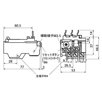 Tr 5 1n 0 24a Standard Thermal Relay Fuji Electric Monotaro Vietnam