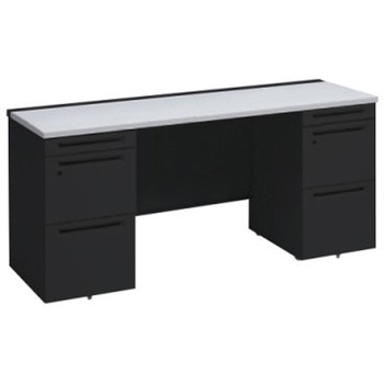 アドバンス 両袖机 中央引出し無 スタンダードタイプ オカムラ(岡村製作所)