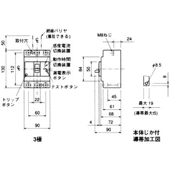 漏電遮断器 NV-CWシリーズ(経済品)