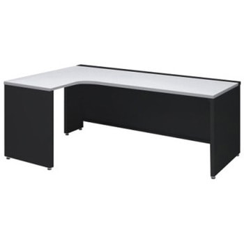 アドバンス L型左用引出無 配線カバー標準タイプ パネル脚 オカムラ(岡村製作所)