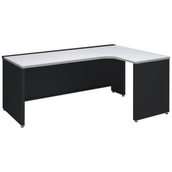 アドバンス L型右用引出無 配線カバー標準タイプ パネル脚 オカムラ(岡村製作所)