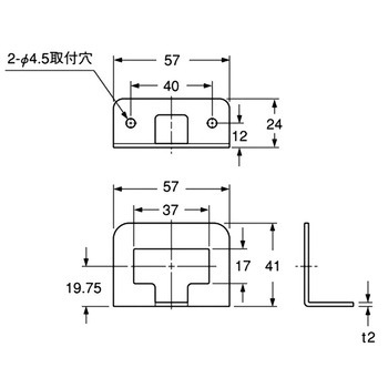 DP5/DP4 コントローラ取付金具 パナソニック インダストリー(パナソニック デバイスSUNX)