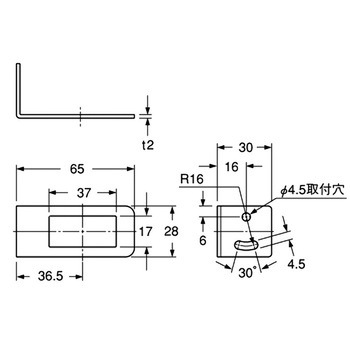 DP5/DP4 コントローラ取付金具 パナソニック インダストリー(パナソニック デバイスSUNX)