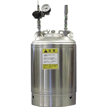 ステン圧送タンクCT-N10FT-SR フロート付 耐溶剤性 扶桑精機