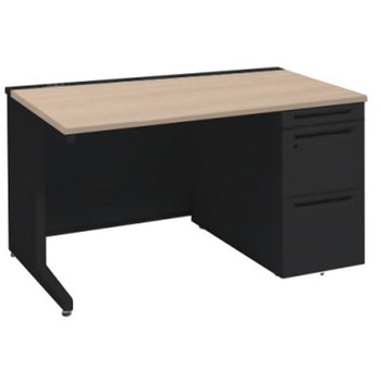 アドバンス 右片袖 中央引出し無 コンセント対応タイプ L脚 オカムラ(岡村製作所)