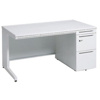 アドバンス 右片袖 中央引出し付(A3対応) 標準タイプ ダイヤル錠タイプ L脚 オカムラ(岡村製作所)