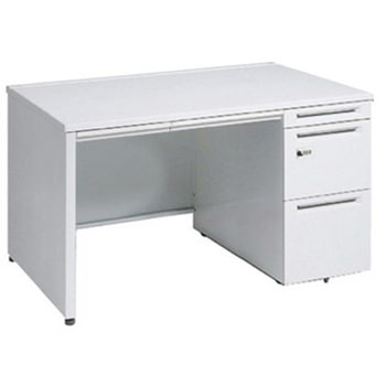 アドバンス 右片袖 中央引出し付(A3対応) 標準タイプ ダイヤル錠タイプ パネル脚 オカムラ(岡村製作所)