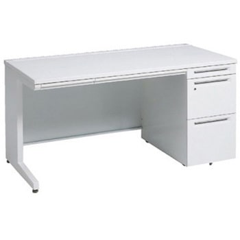 アドバンス 右片袖 中央引出し付(A3対応) 標準タイプ L脚 オカムラ(岡村製作所)