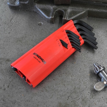 ボールポイントロングレンチミリ15本組 BONDHUS