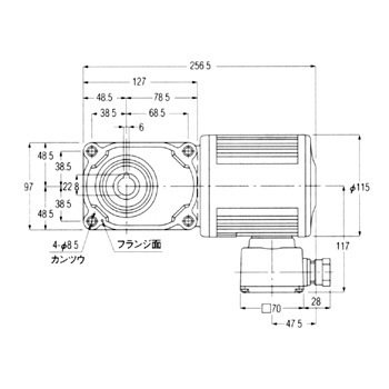 F2SM-20-10-T010A ギアモータ F2シリーズ(中空軸タイプ) 1台