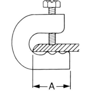 パイラック (一般形鋼用管支持金具) ネグロス電工