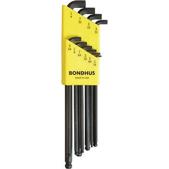 スタビーL-レンチインチ10pcs BONDHUS