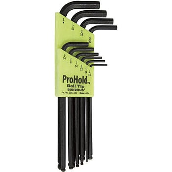 プロホールド L-レンチ インチ10pcs． BONDHUS