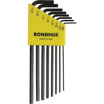 六角ロング インチ8pcs BONDHUS