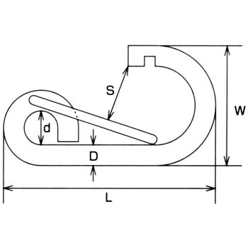 R型フック 水本機械製作所