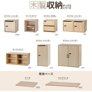 組立式木製収納ロッカー ワイド Asmix(アスカ)