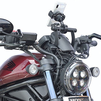 マウントバーステー マットブラック  204-0708 - KIJIMA(キジマ)