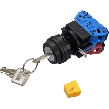 Φ22 HW1K形 鍵付セレクタスイッチ ディスクタンブラータイプ IDEC(和泉電気)