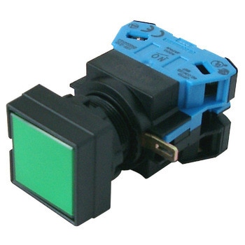 HWシリーズ 照光押ボタンスイッチΦ22 (角平形 LED)(モメンタリ形) IDEC(和泉電気)