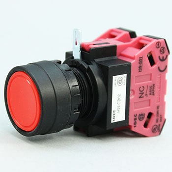 Φ22 HWシリーズ 押ボタンスイッチ 平形 IDEC(和泉電気)