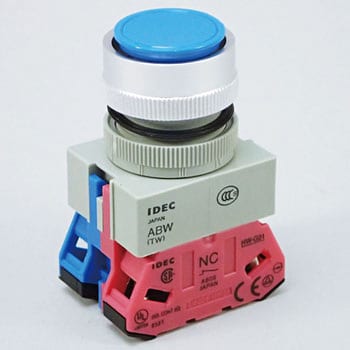 Φ22 TWシリーズ 押ボタンスイッチ 平形 IDEC(和泉電気)