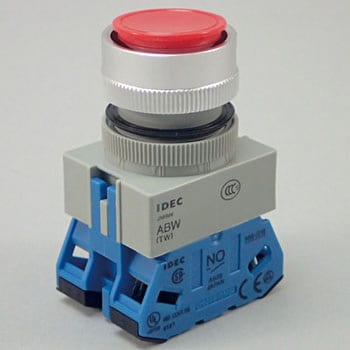 Φ22 TWシリーズ 押ボタンスイッチ 平形 IDEC(和泉電気)