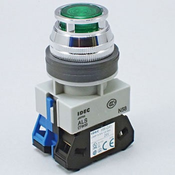 Φ25 TWSシリーズ照光押ボタンスイッチ (突形フルガード付 LED) IDEC(和泉電気)