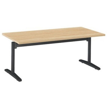 87AHAM MAS2 Livesミーティングテーブル T字脚天板フラップ/矩形 1800×900×720 オカムラ(岡村製作所) 06925129