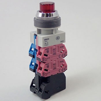 Φ25 TWSシリーズ照光押ボタンスイッチ (突形 LED) IDEC(和泉電気)