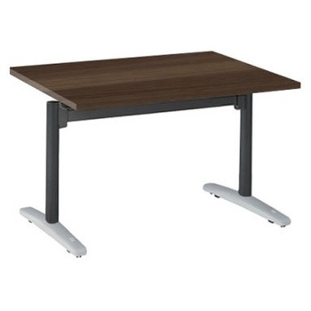 87AHAK MEV3 Livesミーティングテーブル T字脚天板フラップ/矩形 1200×900×720 オカムラ(岡村製作所) 06925567