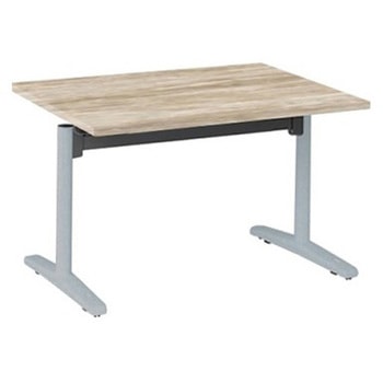 87AHAK MER4 Livesミーティングテーブル T字脚天板フラップ/矩形 1200×900×720 オカムラ(岡村製作所) 06925585