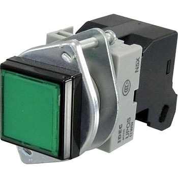 TWSシリーズ パイロットライトΦ25(正角形 樹脂製リング LED) IDEC(和泉電気)