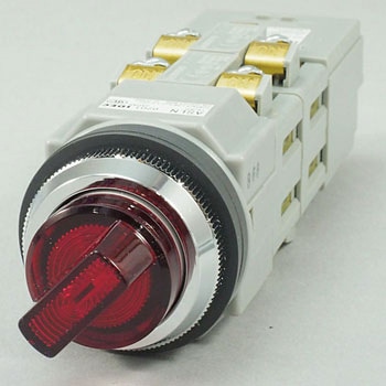 Φ30シリーズ ASLN形 照光セレクタスイッチ (LED) 90°2ノッチ IDEC(和泉電気)